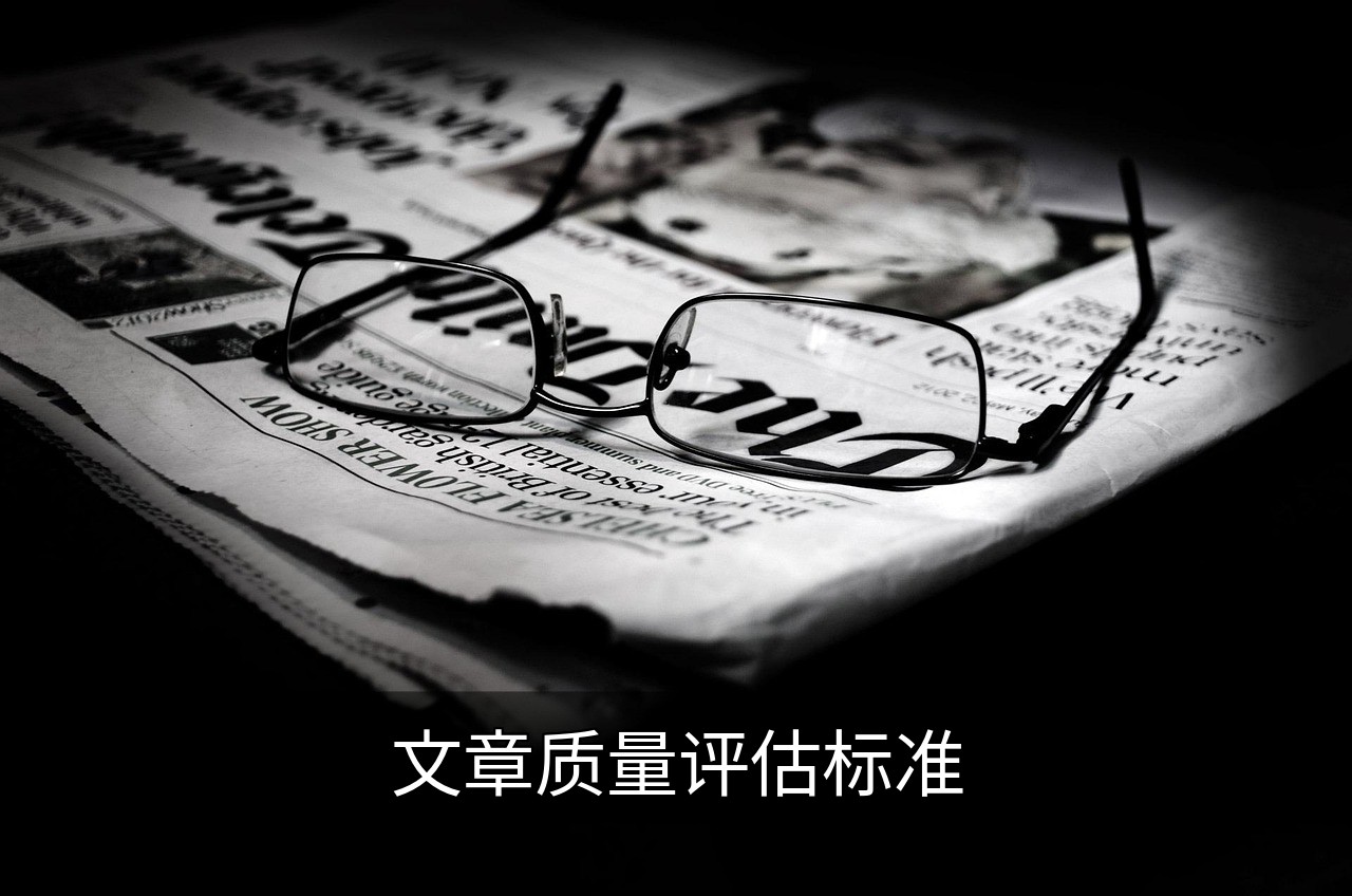 点击可放大查看 文章质量评估标准